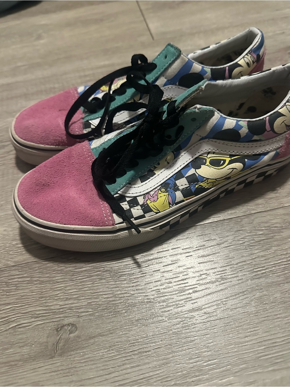 Vans Old School Limited Edition Mickey Mouse Disney Sneakers Skate Shoe Sz 8